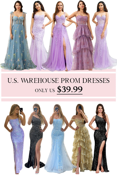 Wedtrend Women [U.S. Warehouse ] Prom Dresses & Wedding Party Dresses -Random Color
