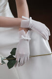 Elegant Butterfly Wedding Gloves