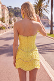 Sweetheart Bodycon Blue Homecoming Dress with Beading