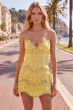 Sweetheart Bodycon Blue Homecoming Dress with Beading