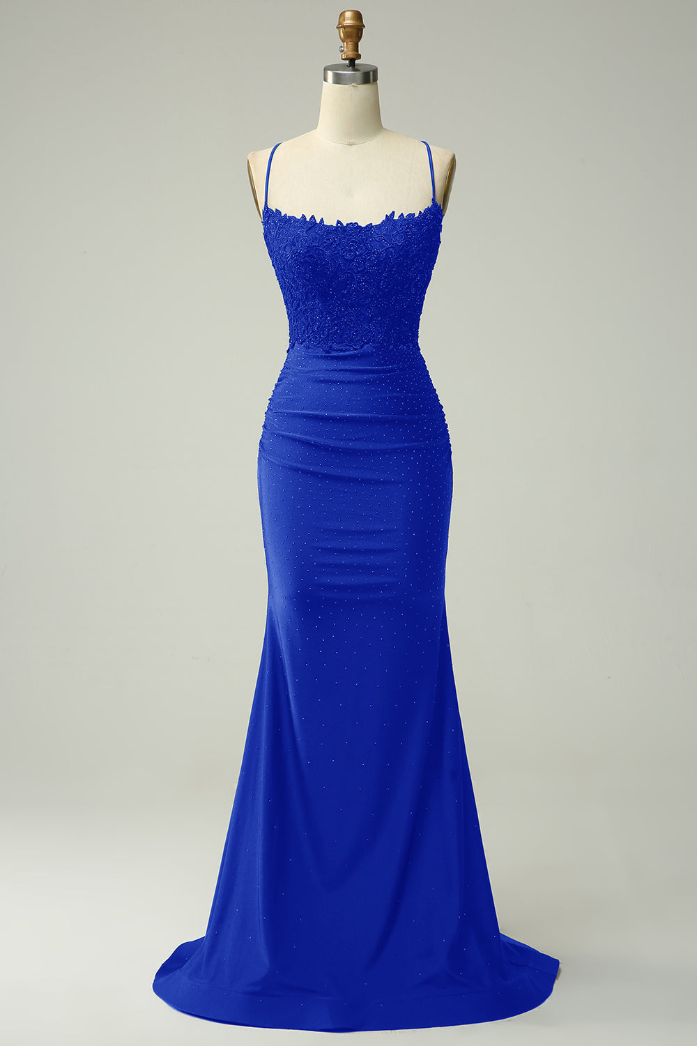 Wedtrend Women Royal Blue Prom Dress Mermaid Halter Long Formal Dress with Appliques Beading WEDTREND Wedtrend Women Royal Blue Prom Dress Mermaid Halter Long Formal Dress with Appliques Beading WEDTREND