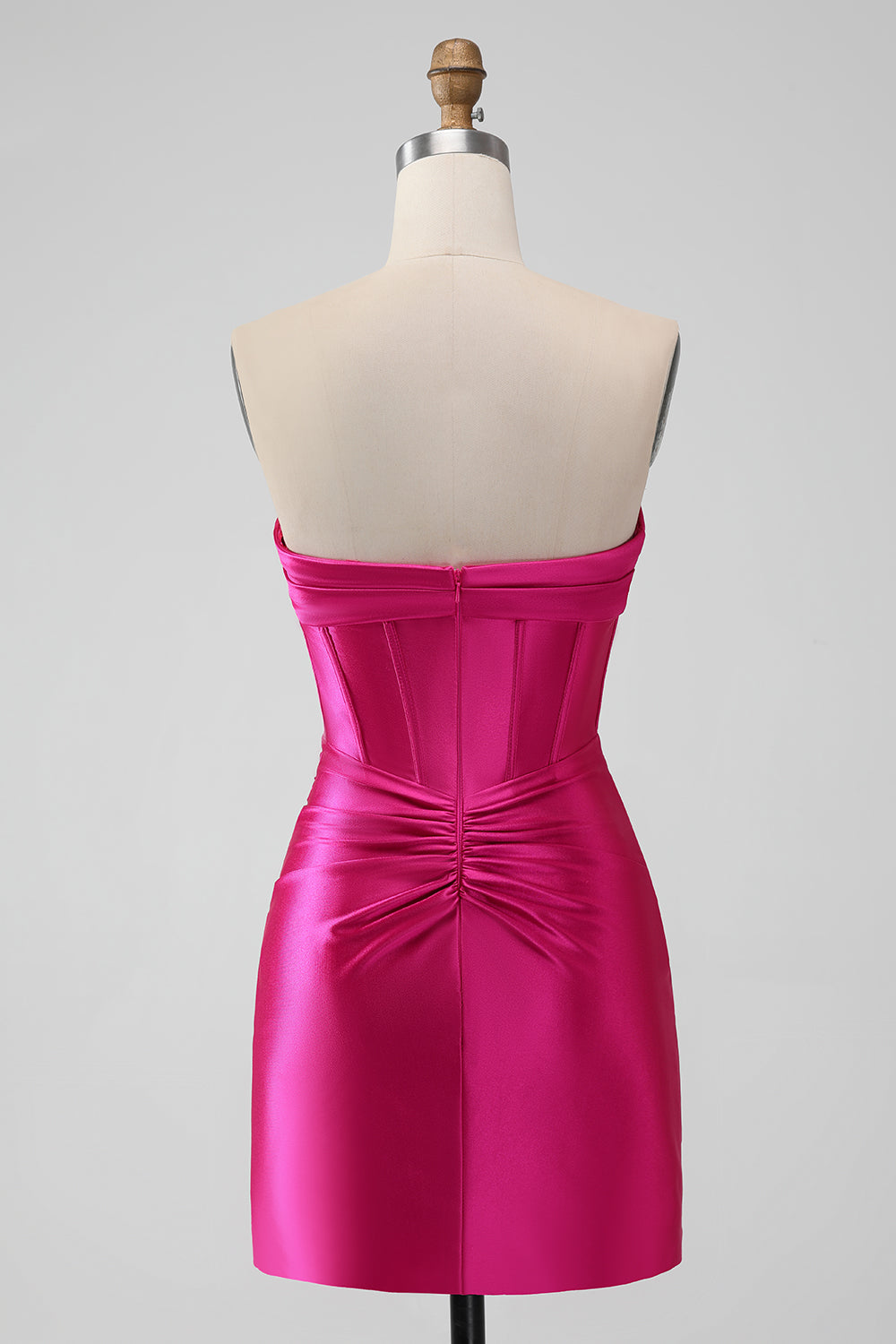 Wedtrend Women Bodycon Fuchsia Homecoming Dress Sweetheart Pleated Corset Short Prom Dress WEDTREND Wedtrend Women Bodycon Fuchsia Homecoming Dress Sweetheart Pleated Corset Short Prom Dress WEDTREND