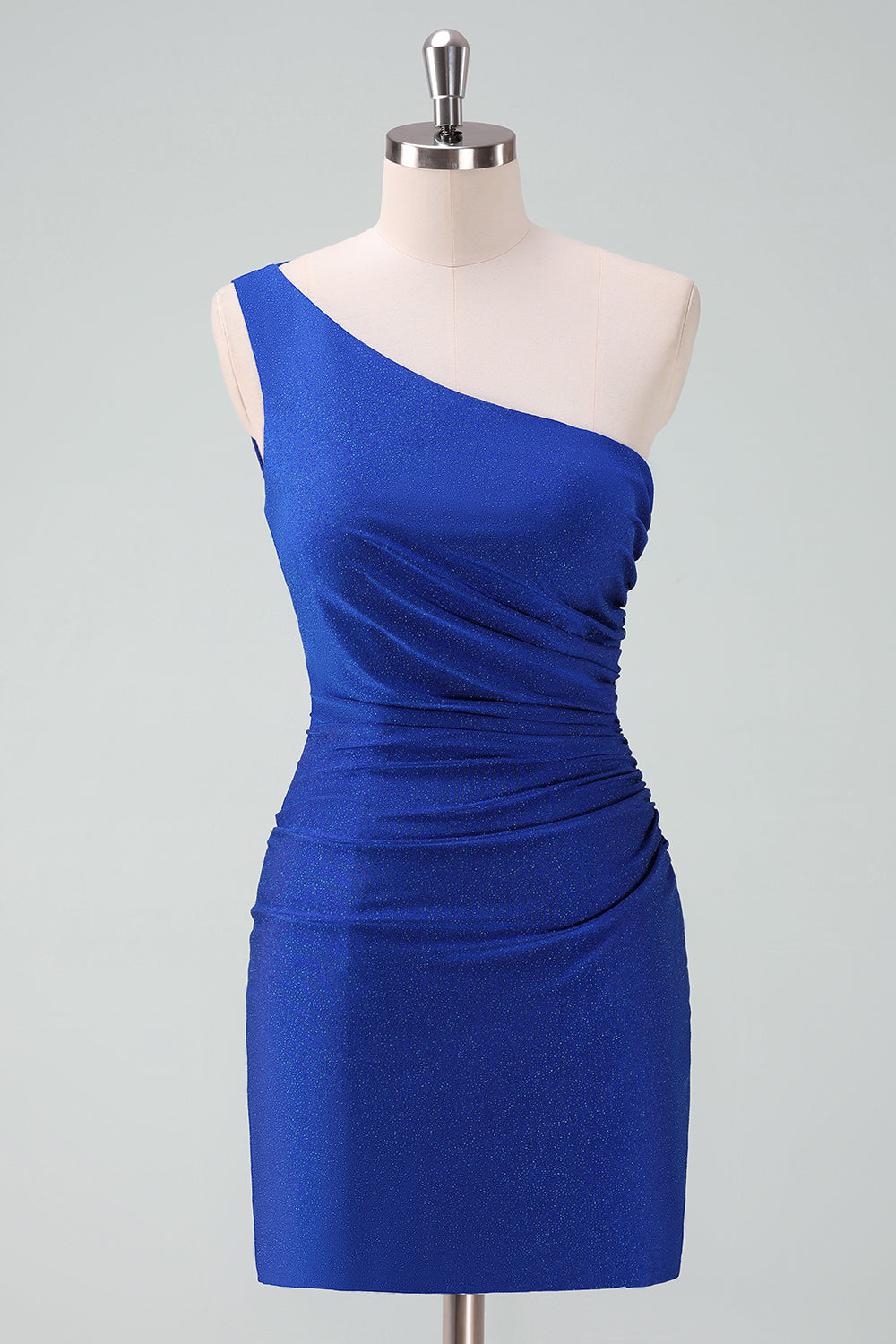 Wedtrend Women Royal Blue One Shoulder Homecoming Dress Bodycon Ruched Short Cocktail Dress WEDTREND Wedtrend Women Royal Blue One Shoulder Homecoming Dress Bodycon Ruched Short Cocktail Dress WEDTREND