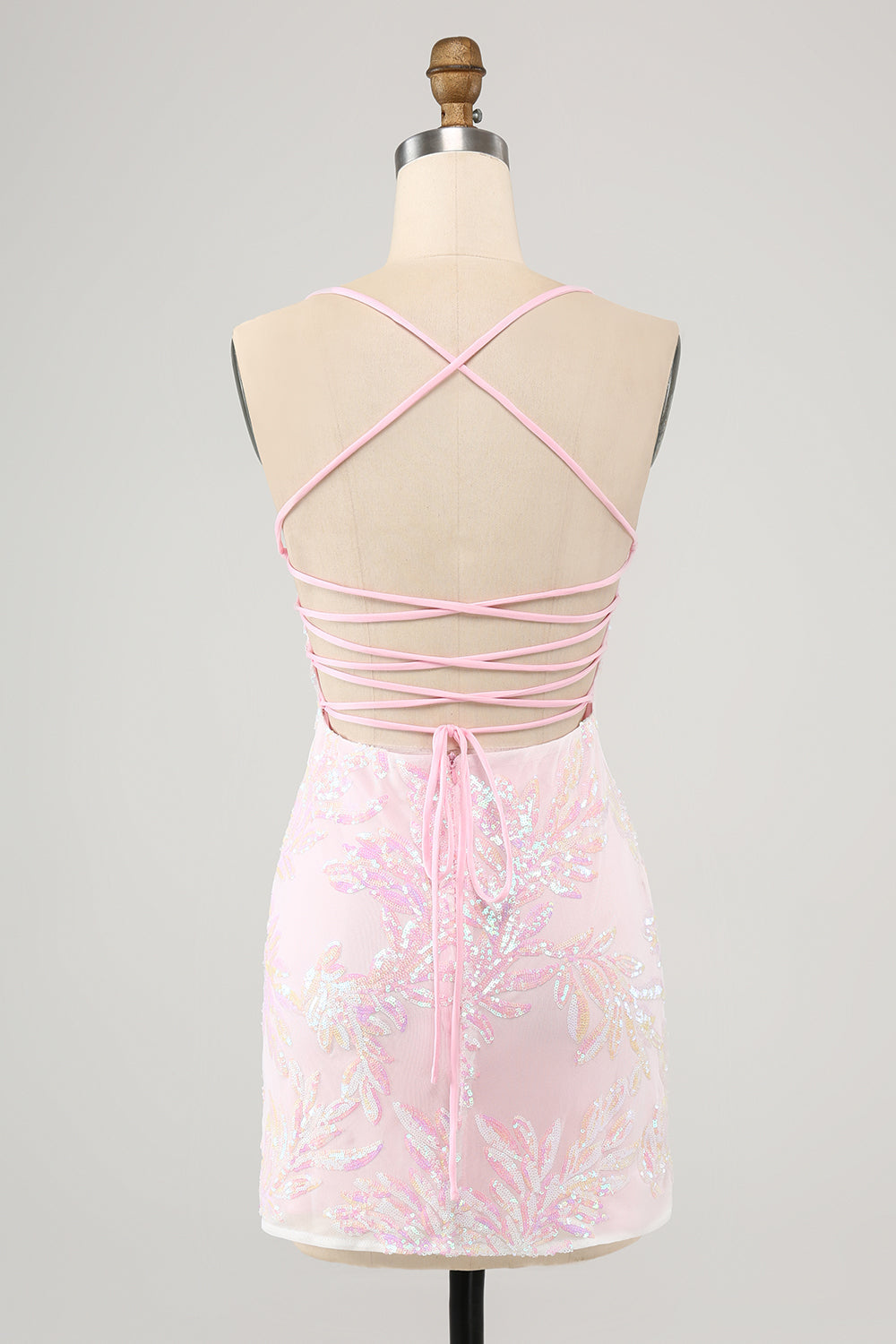 Wedtrend Women Pink Homecoming Dress with Sequins Spaghetti Straps Bodycon Cocktail Dress with Criss Cross Back WEDTREND Wedtrend Women Pink Homecoming Dress with Sequins Spaghetti Straps Bodycon Cocktail Dress with Criss Cross Back WEDTREND
