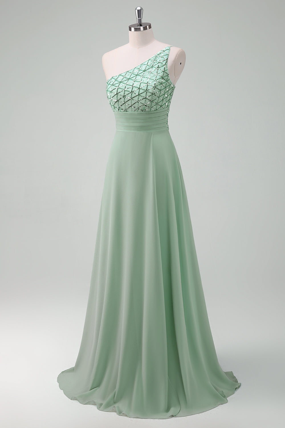 Wedtrend Women Sparkly Green Bridesmaid Dress A Line One Shoulder Floor Length Wedding Party Guest Dress WEDTREND Wedtrend Women Sparkly Green Bridesmaid Dress A Line One Shoulder Floor Length Wedding Party Guest Dress WEDTREND