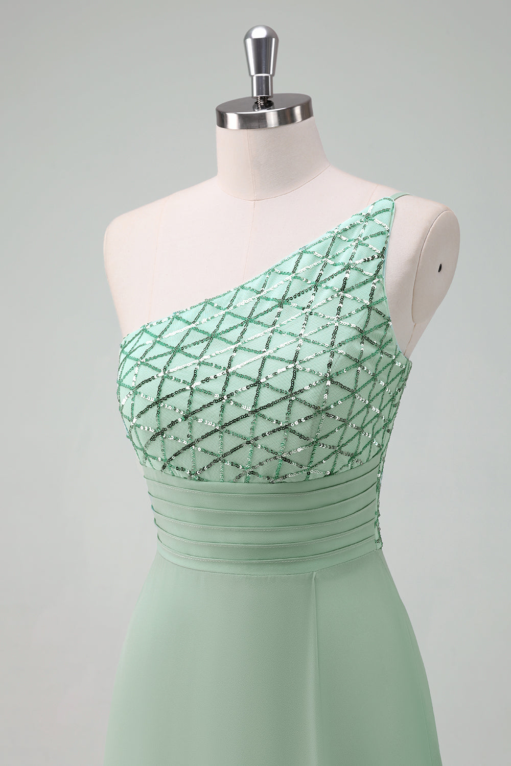 Wedtrend Women Sparkly Green Bridesmaid Dress A Line One Shoulder Floor Length Wedding Party Guest Dress WEDTREND Wedtrend Women Sparkly Green Bridesmaid Dress A Line One Shoulder Floor Length Wedding Party Guest Dress WEDTREND