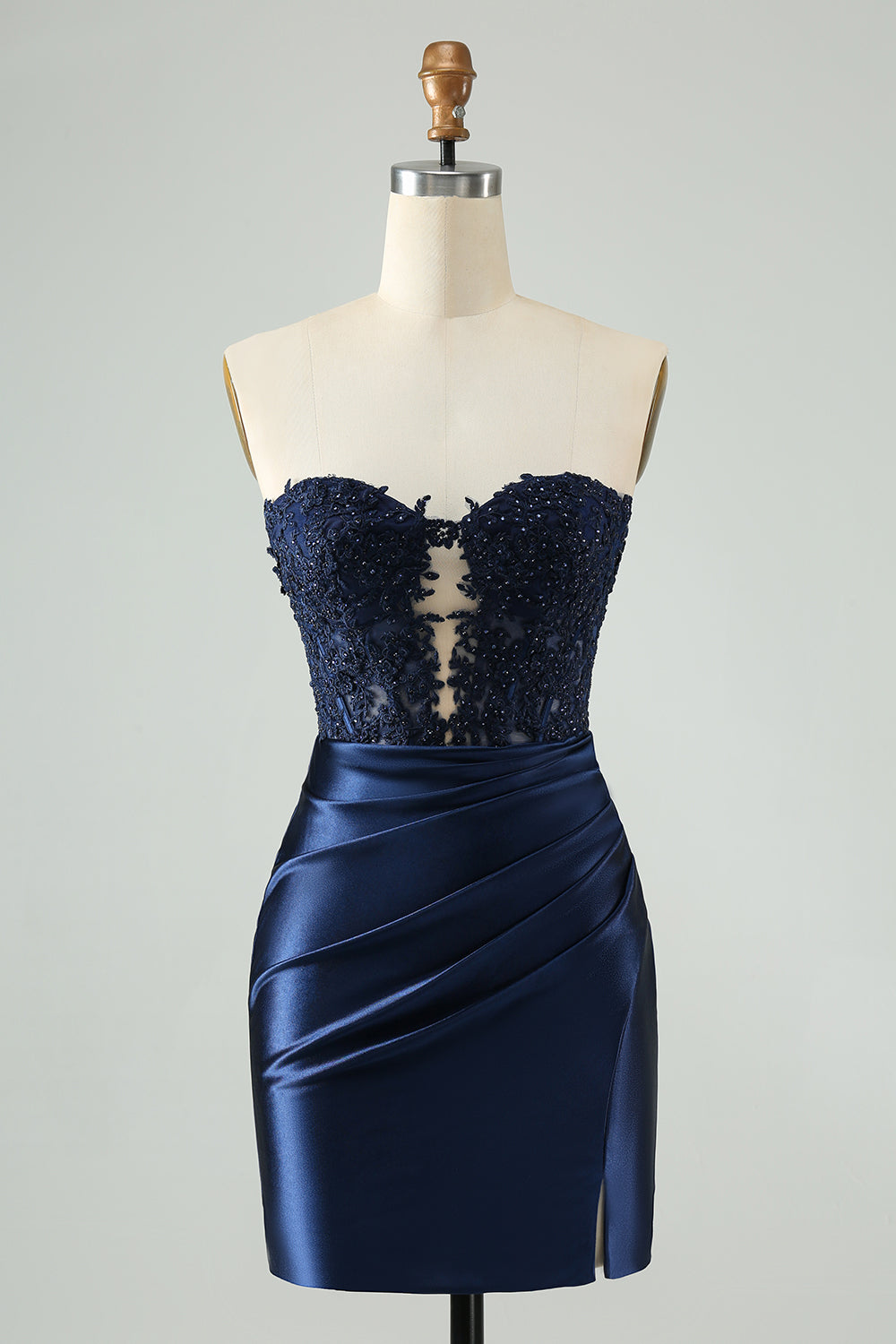 short navy blue homecoming dresses Wedtrend Women Navy Bodycon Short Homecoming Dress with Hollow Out Sweetheart short navy blue homecoming dresses Wedtrend Women Navy Bodycon Short Homecoming Dress with Hollow Out Sweetheart