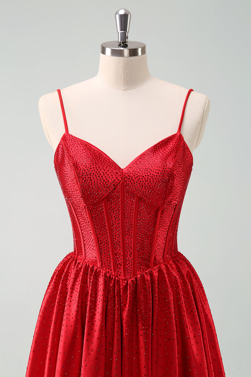 Wedtrend Women Cute Red Homecoming Dress with Beading A Line Spaghetti Straps Ruffle Corset Short Prom Dress – WEDTREND Wedtrend Women Cute Red Homecoming Dress with Beading A Line Spaghetti Straps Ruffle Corset Short Prom Dress – WEDTREND