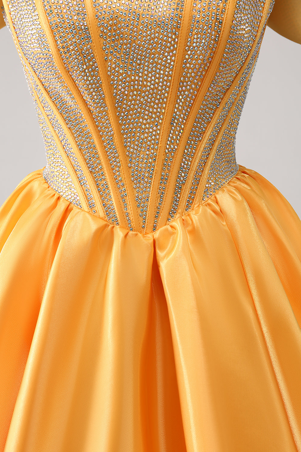 Wedtrend Women Cute Yellow Homecoming Dress with Beading A Line Off The Shoulder Corset Cocktail Party Dress WEDTREND Wedtrend Women Cute Yellow Homecoming Dress with Beading A Line Off The Shoulder Corset Cocktail Party Dress WEDTREND