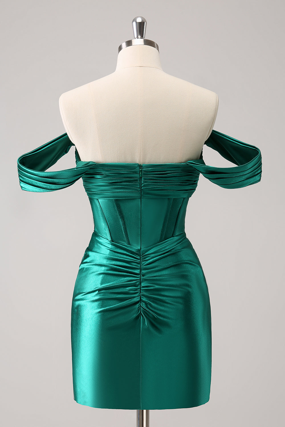 Wedtrend Women Stylish Dark Green Tight Homecoming Dress Off The Shoulder Ruched Cut Out Corset Cocktail Party Dress WEDTREND Wedtrend Women Stylish Dark Green Tight Homecoming Dress Off The Shoulder Ruched Cut Out Corset Cocktail Party Dress WEDTREND