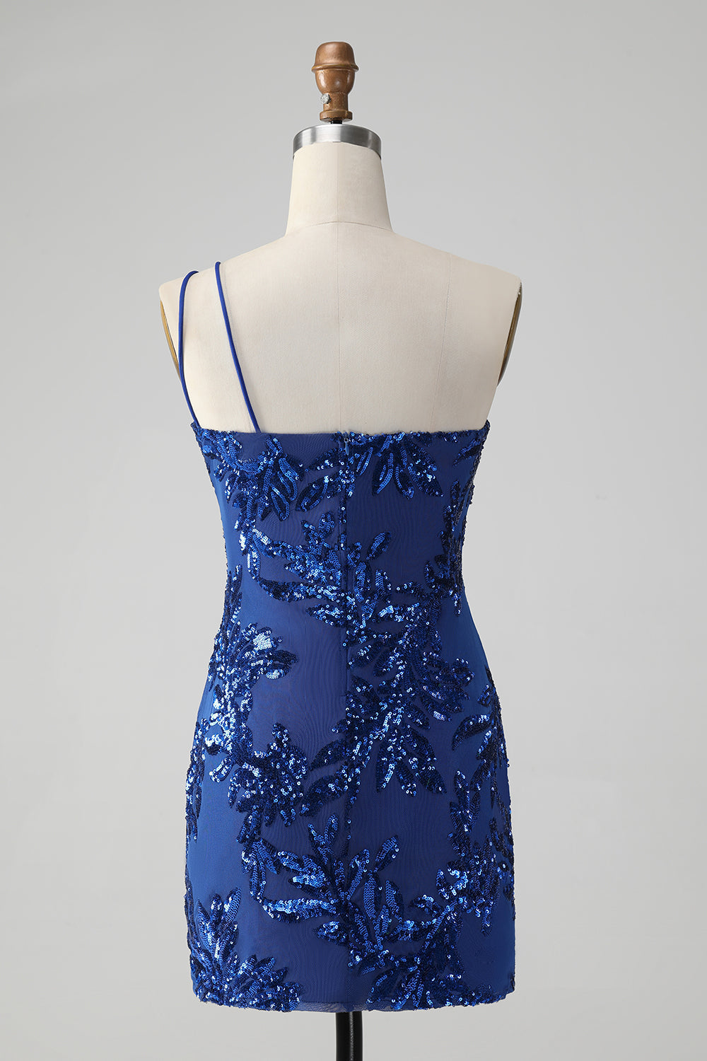 Wedtrend Women Classy Sparkly Bodycon Royal Blue Homecoming Dress with Embroidery One Shoulder Sequins Cocktail Party Dress WEDTREND Wedtrend Women Classy Sparkly Bodycon Royal Blue Homecoming Dress with Embroidery One Shoulder Sequins Cocktail Party Dress WEDTREND