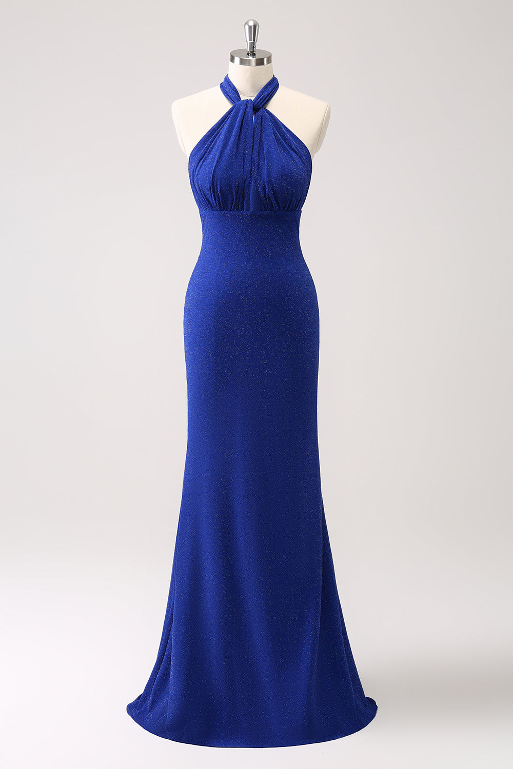 Wedtrend Women Glitter Royal Blue Prom Dress Mermaid Pleated Backless Long Wedding Party Dress WEDTREND Wedtrend Women Glitter Royal Blue Prom Dress Mermaid Pleated Backless Long Wedding Party Dress WEDTREND