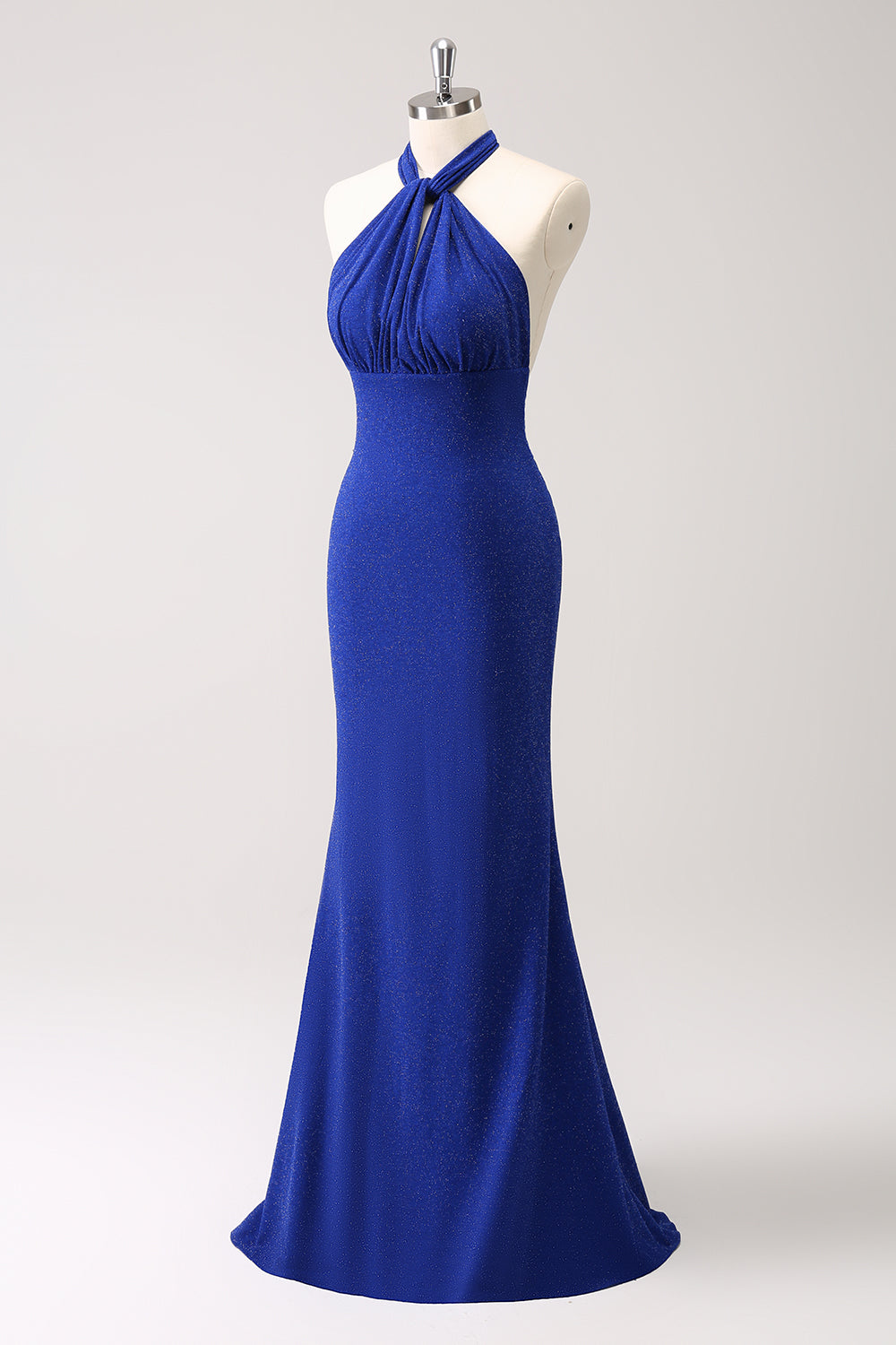 Wedtrend Women Glitter Royal Blue Prom Dress Mermaid Pleated Backless Long Wedding Party Dress WEDTREND Wedtrend Women Glitter Royal Blue Prom Dress Mermaid Pleated Backless Long Wedding Party Dress WEDTREND
