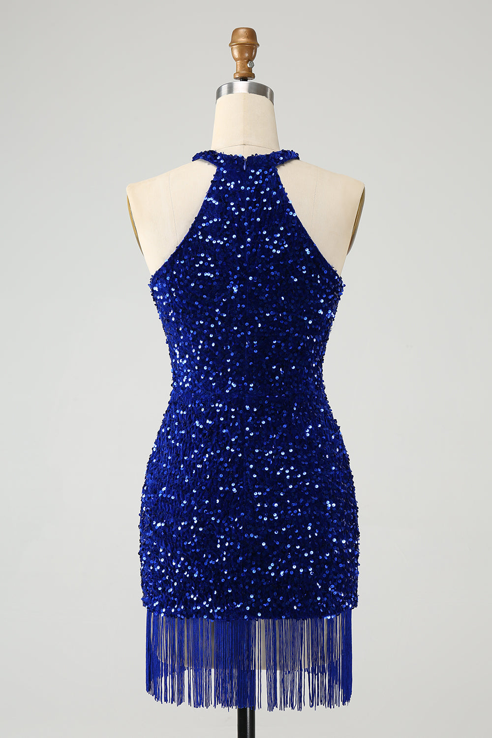 Wedtrend Women Glitter Royal Blue Homecoming Dress with Tassels Sequin Tight Short Spaghetti Straps Bodycon Mini Dress WEDTREND Wedtrend Women Glitter Royal Blue Homecoming Dress with Tassels Sequin Tight Short Spaghetti Straps Bodycon Mini Dress WEDTREND