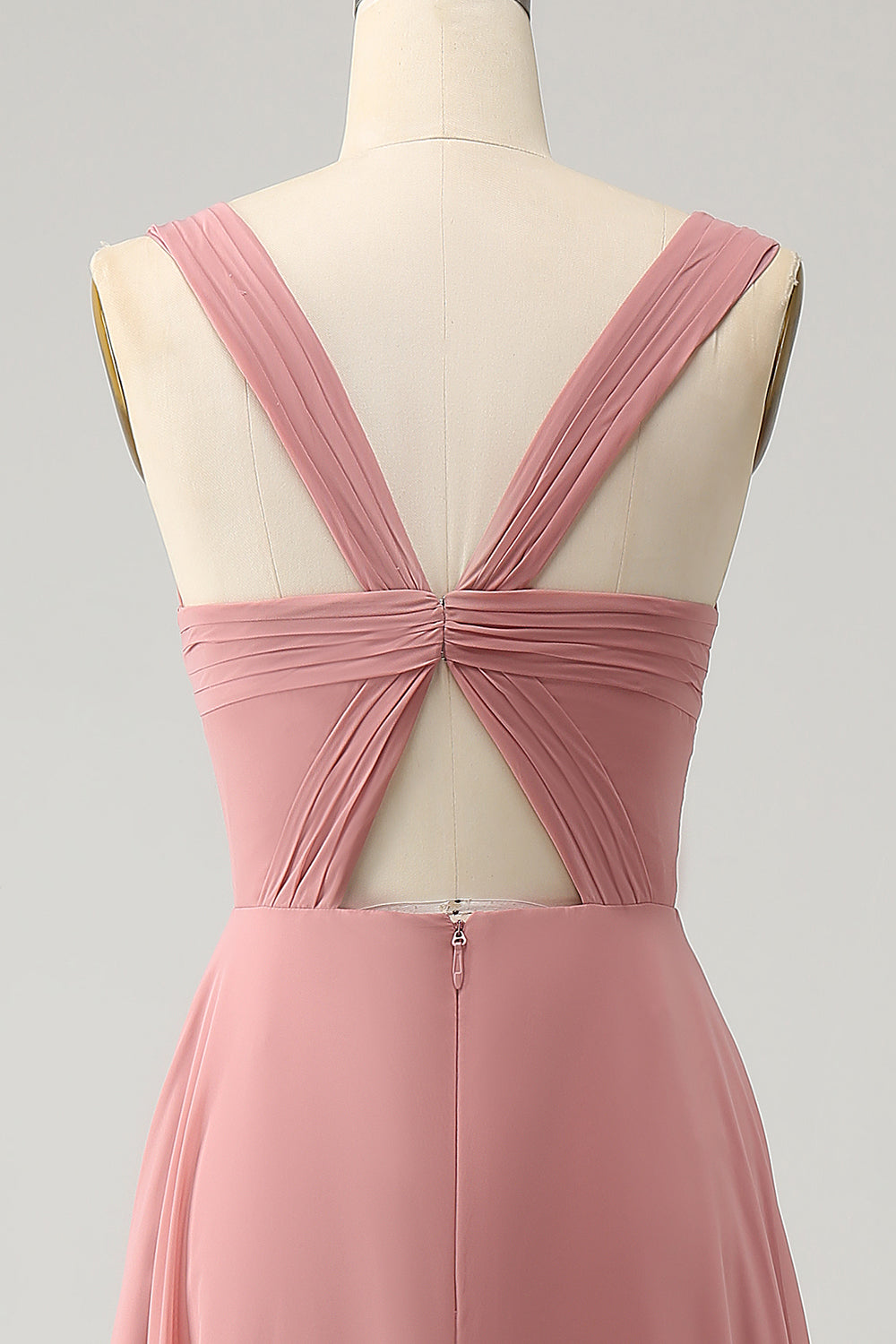 Wedtrend Women Brick Red Bridesmaid Dress A Line Spaghetti Straps Long Wedding Party Dress with Slit WEDTREND Wedtrend Women Brick Red Bridesmaid Dress A Line Spaghetti Straps Long Wedding Party Dress with Slit WEDTREND