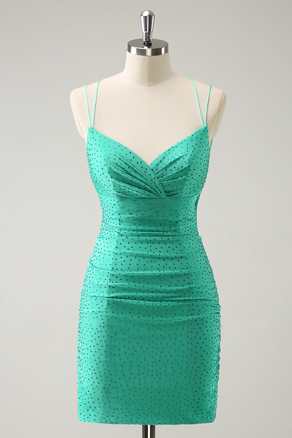 Wedtrend Women Sparkly Green Tight Homecoming Dress with Beading Spaghetti Straps Sequins Corset Cocktail Dress WEDTREND Wedtrend Women Sparkly Green Tight Homecoming Dress with Beading Spaghetti Straps Sequins Corset Cocktail Dress WEDTREND