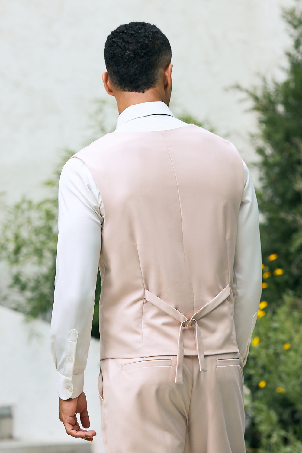 Wedtrend Men's Light Pink Wedding Suits One Button Tuxedo Shawl Lapel 3 Piece Prom Suits WEDTREND Wedtrend Men's Light Pink Wedding Suits One Button Tuxedo Shawl Lapel 3 Piece Prom Suits WEDTREND