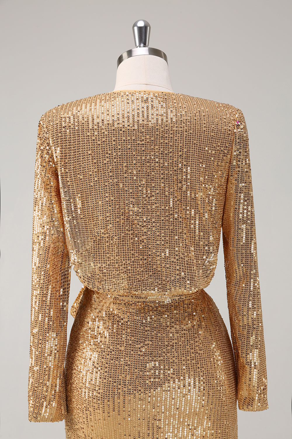 Wedtrend Women Golden Mother Dress Glitter Holiday Dress V Neck Sequins Short Tight Party Dress, Golden / US8 Wedtrend Women Golden Mother Dress Glitter Holiday Dress V Neck Sequins Short Tight Party Dress, Golden / US8