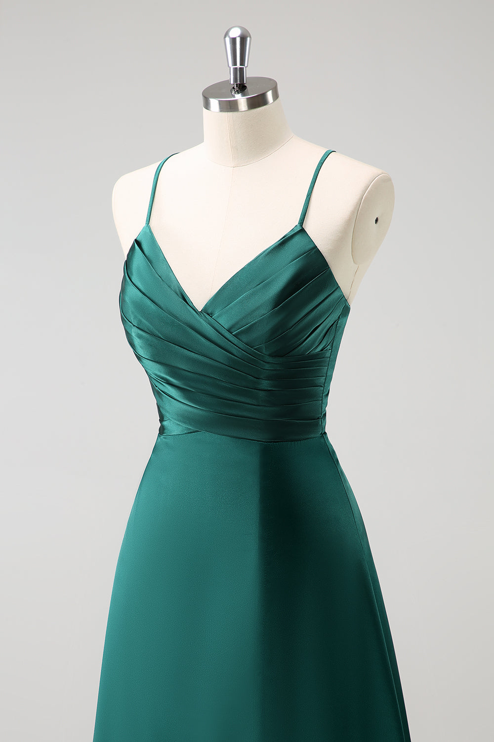 Wedtrend Women Dark Green Bridesmaid Dress with Slit A Line Spaghetti Straps Chiffon Floor Length Wedding Guest Dress WEDTREND Wedtrend Women Dark Green Bridesmaid Dress with Slit A Line Spaghetti Straps Chiffon Floor Length Wedding Guest Dress WEDTREND