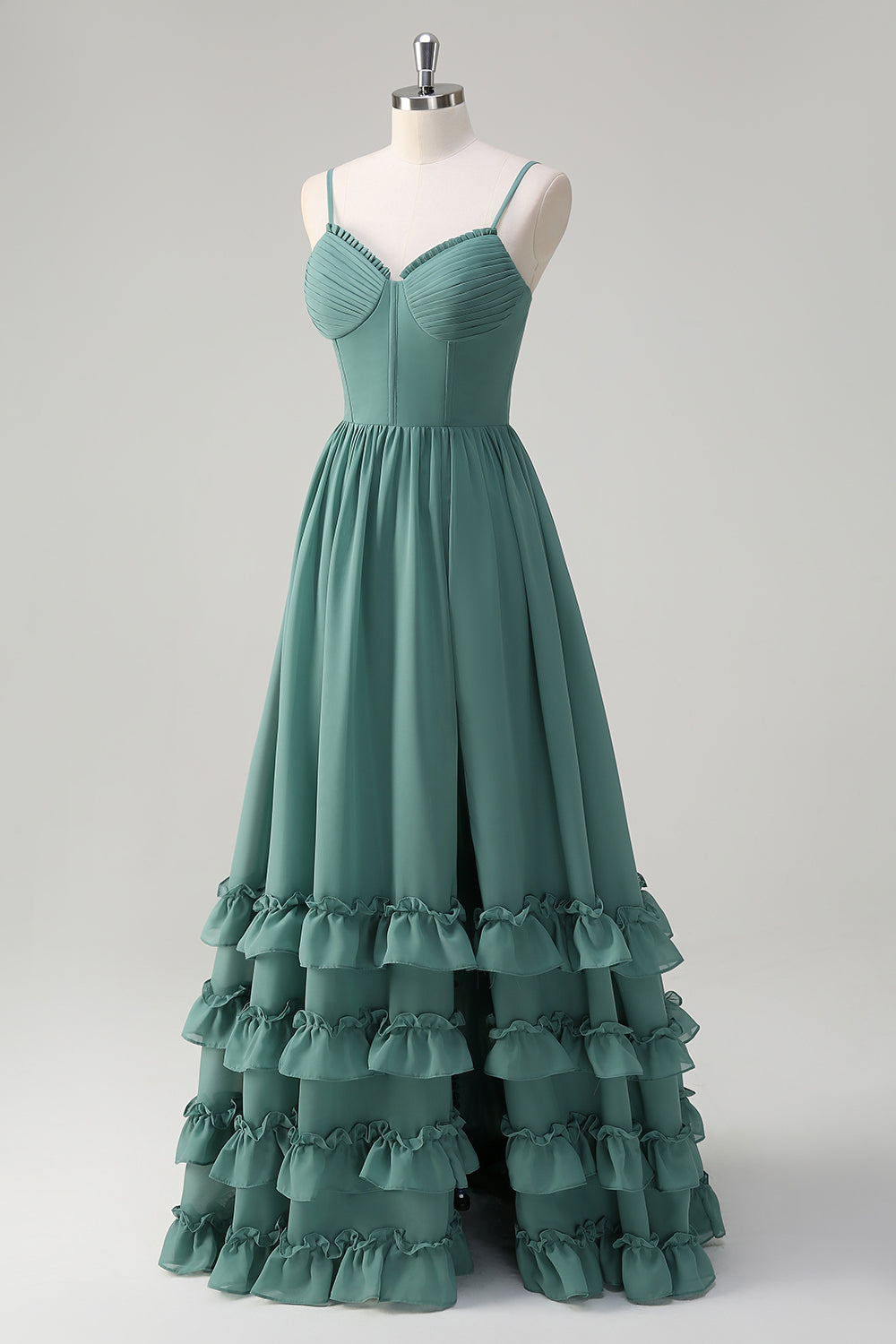 eucalyptus formal dress Eucalyptus Bridesmaid Dress Matte Satin Size Small