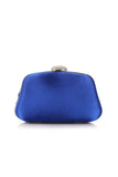Glitter Ruched Evening Wedding Bridal Clutch Purse