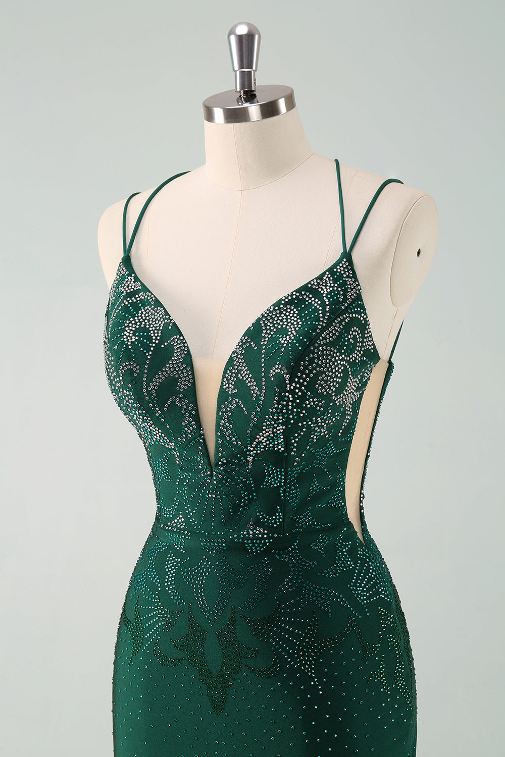 Wedtrend Women Glitter Dark Green Homecoming Dresses Beading Tight Spaghetti Straps Short Cocktail Dress WEDTREND Wedtrend Women Glitter Dark Green Homecoming Dresses Beading Tight Spaghetti Straps Short Cocktail Dress WEDTREND