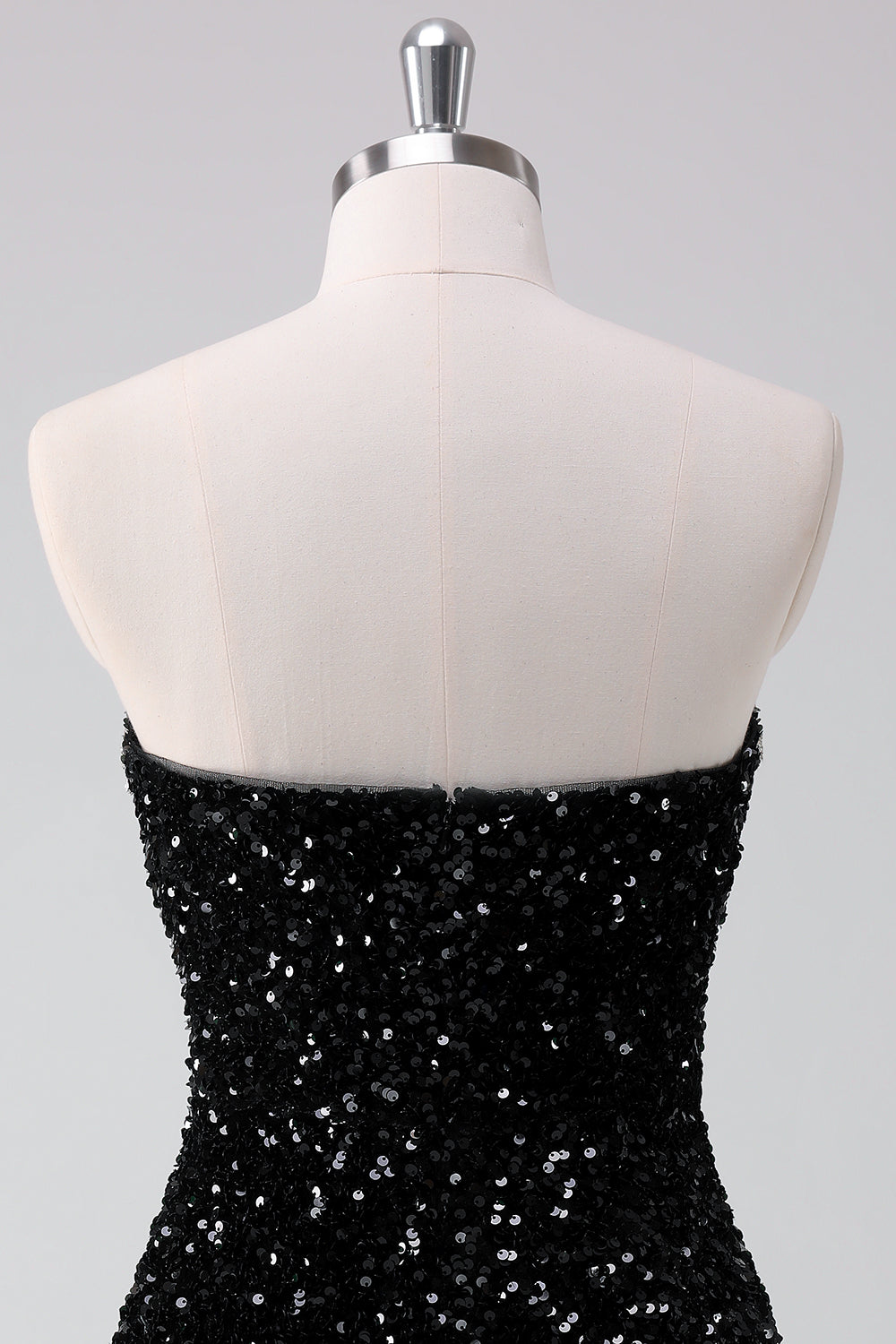 Wedtrend Women Sparkly Black Strapless Sequins Homecoming Dress A Line Short Cocktail Dress, Black / US8 Wedtrend Women Sparkly Black Strapless Sequins Homecoming Dress A Line Short Cocktail Dress, Black / US8