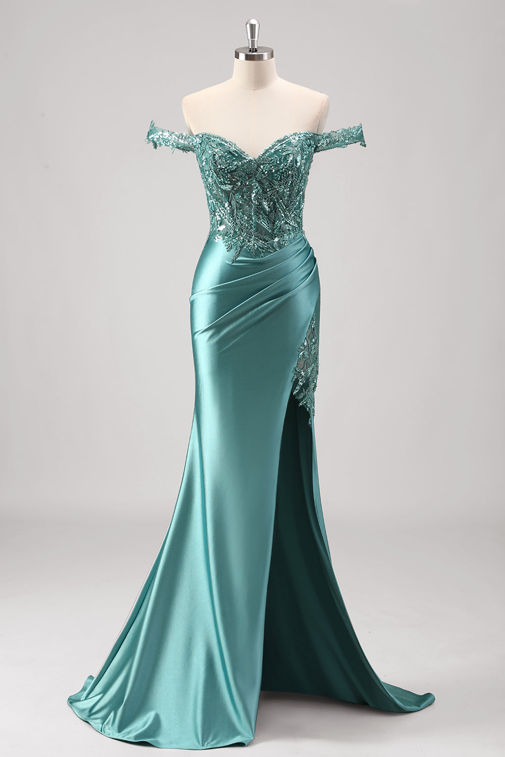 Wedtrend Women Sparkly Long Prom Dress with Slit Mermaid Off The Shoulder Sequins Formal Party Dress WEDTREND Wedtrend Women Sparkly Long Prom Dress with Slit Mermaid Off The Shoulder Sequins Formal Party Dress WEDTREND