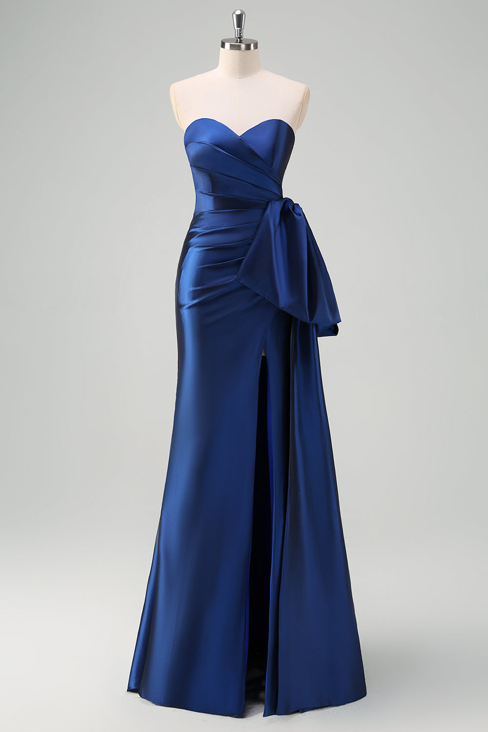 faviola strapless maxi dress blue Faviola Strapless Maxi Dress Blue