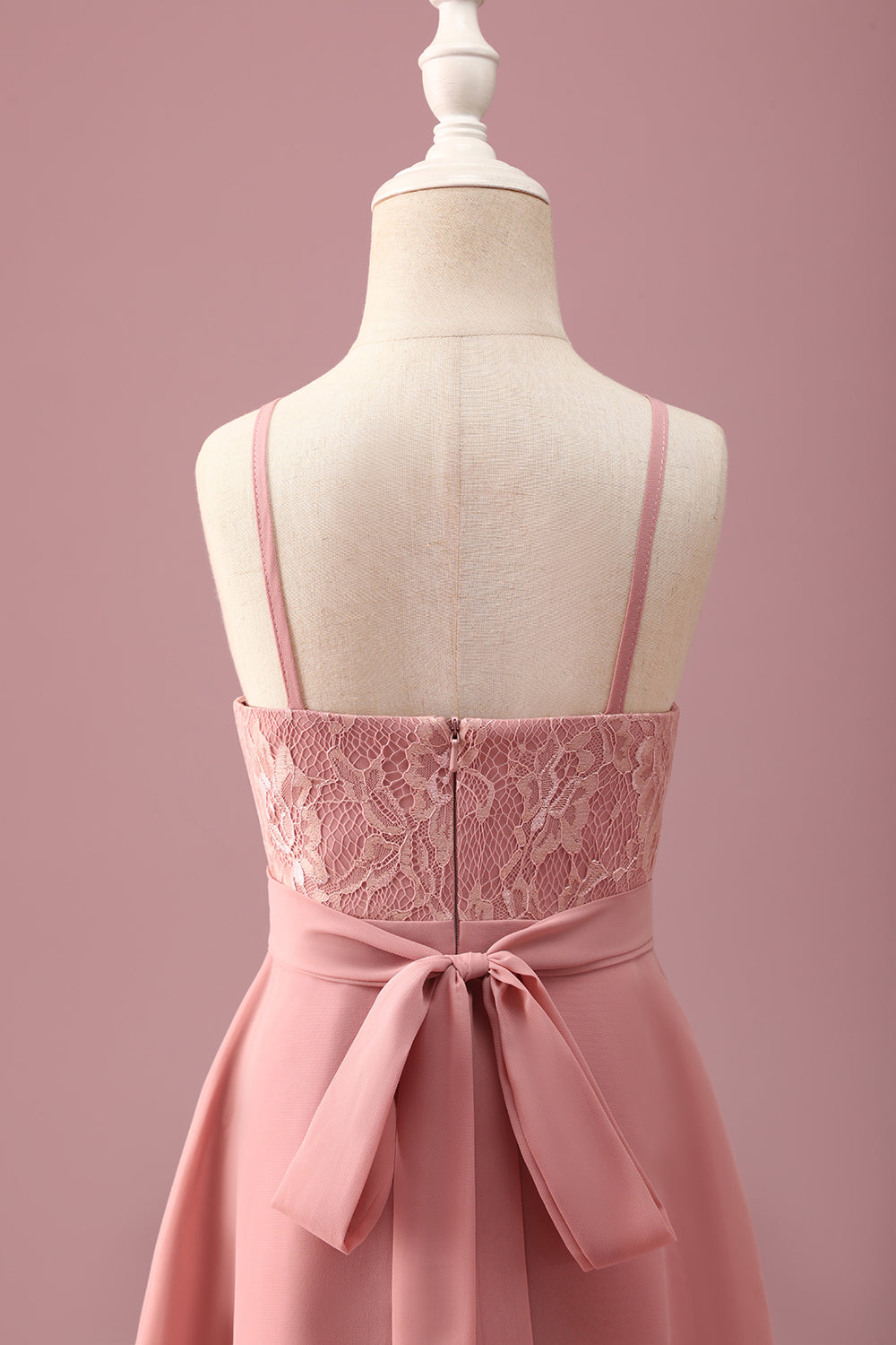 Wedtrend Women Blush Halter Neck A-Line Chiffon Junior Bridesmaid Dress with Ruffles WEDTREND Wedtrend Women Blush Halter Neck A-Line Chiffon Junior Bridesmaid Dress with Ruffles WEDTREND
