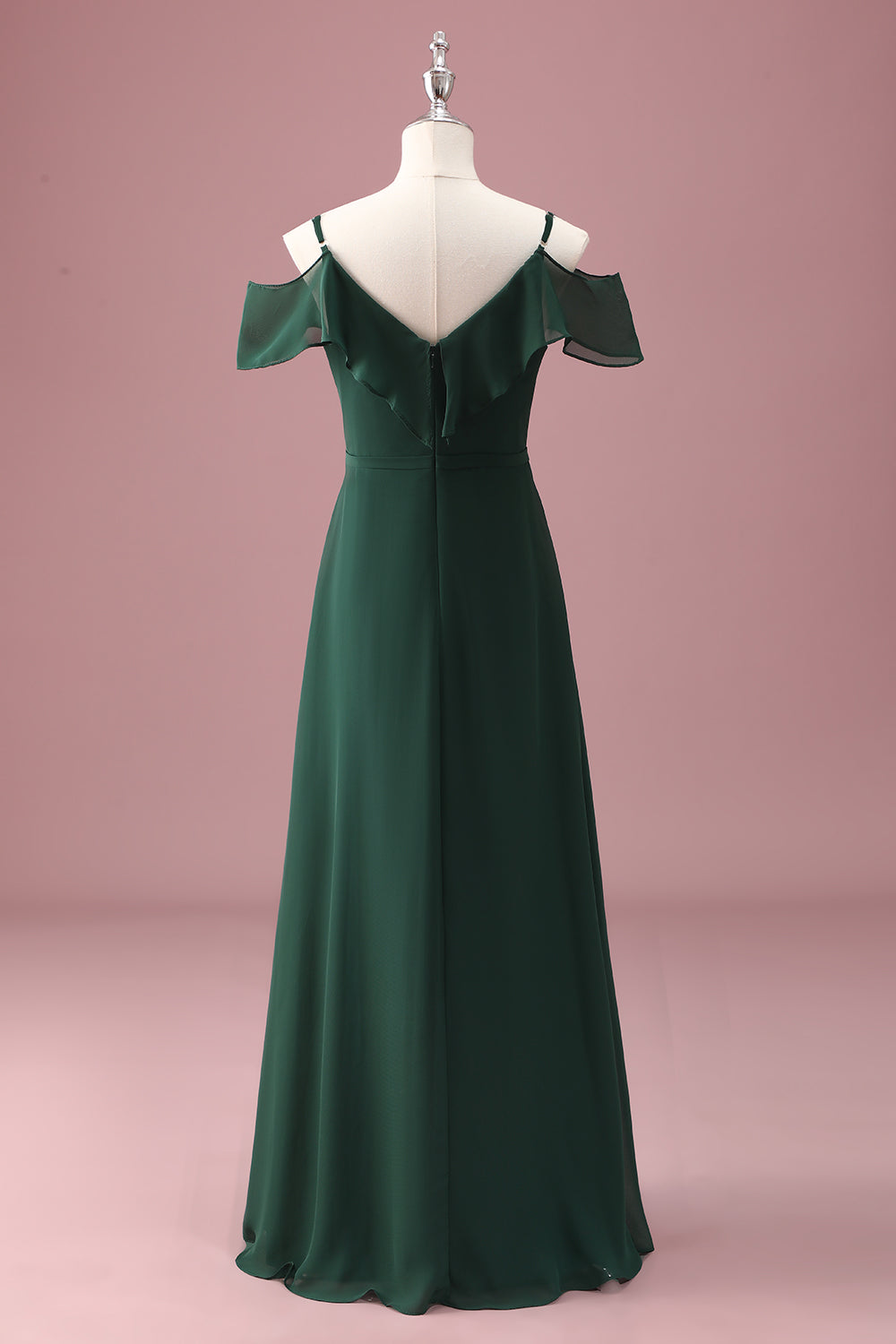 Wedtrend Women Dark Green Junior Bridesmaid Dress A Line V-Neck Off The Shoulder Spaghetti Straps Ruffles Wedding Guest Dress, Dark Green / J10 Wedtrend Women Dark Green Junior Bridesmaid Dress A Line V-Neck Off The Shoulder Spaghetti Straps Ruffles Wedding Guest Dress, Dark Green / J10