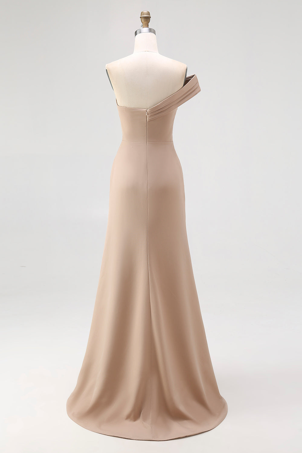 khaki elegant dress Luxurious khaki Sequin Evening Gown with Fringe Sleeves