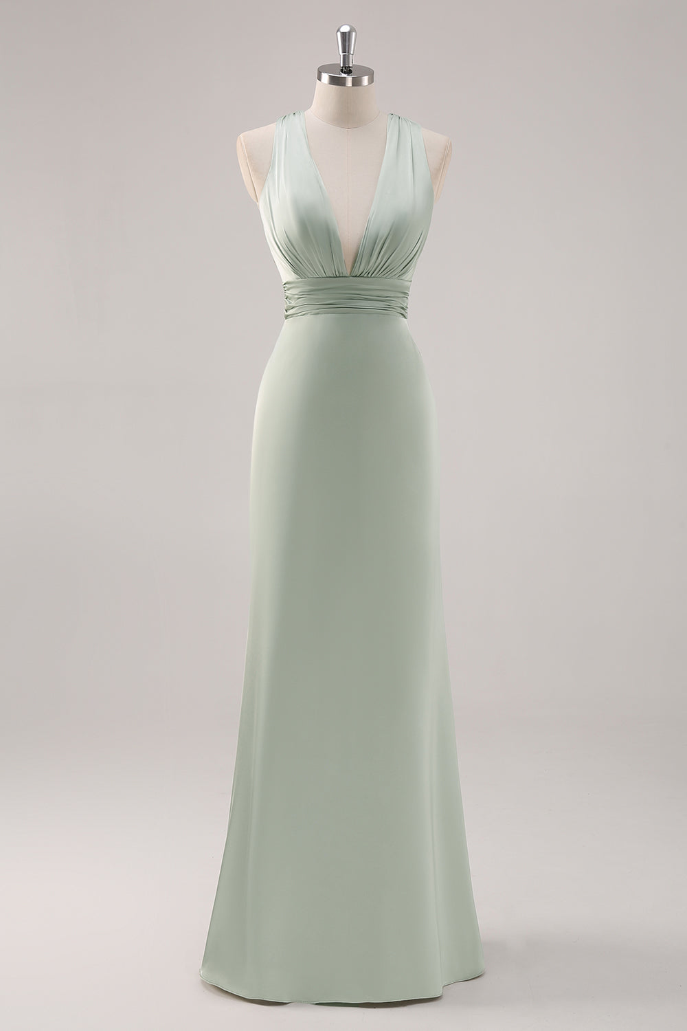 sage green sheath dress Sage Green One Shoulder Sheath Arabic Evening Dress SS626, Green / 14