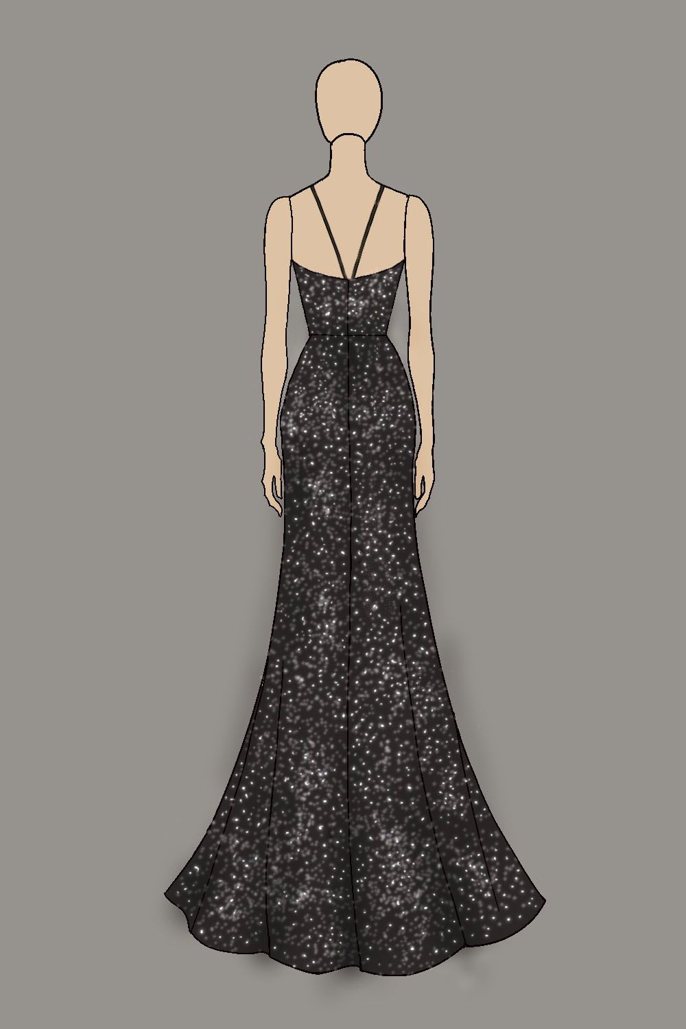 Wedtrend Women Sparkly Prom Dress With Slit Deep V-Neck Halter Black Sheath Long Evening Dress WEDTREND Wedtrend Women Sparkly Prom Dress With Slit Deep V-Neck Halter Black Sheath Long Evening Dress WEDTREND