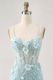 Sparkly Sequins Beaded Blush Bodycon Short Corset Homecoming Dress with Appliques