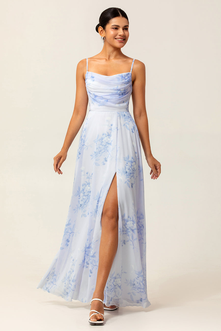 Shop Blue Floral Dresses Now Online -WEDTREND Shop Blue Floral Dresses Now Online -WEDTREND