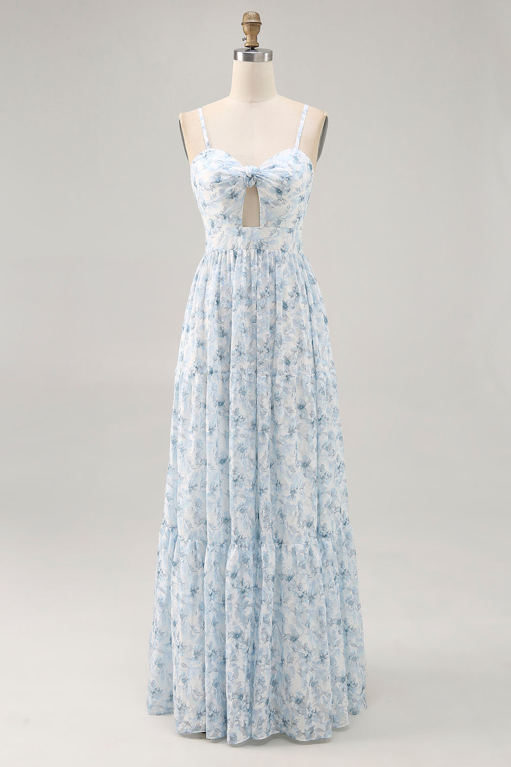 Wedtrend Women Blue Flower Bridesmaid Dress A-Line Chiffon Wedding Guest Dress Cut Out Spaghetti Straps Long Floral Dress WEDTREND Wedtrend Women Blue Flower Bridesmaid Dress A-Line Chiffon Wedding Guest Dress Cut Out Spaghetti Straps Long Floral Dress WEDTREND