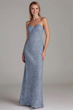 Black Sheath Strapless Long Wedding Guest Dress