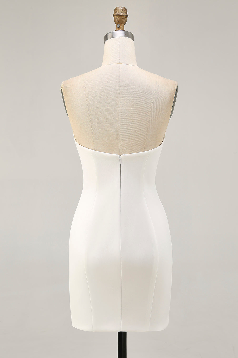 WEDTREND Women Sparkly Bodycon Homecoming Dress Sequins Floral Strapless White Cocktail Dress WEDTREND Women Sparkly Bodycon Homecoming Dress Sequins Floral Strapless White Cocktail Dress