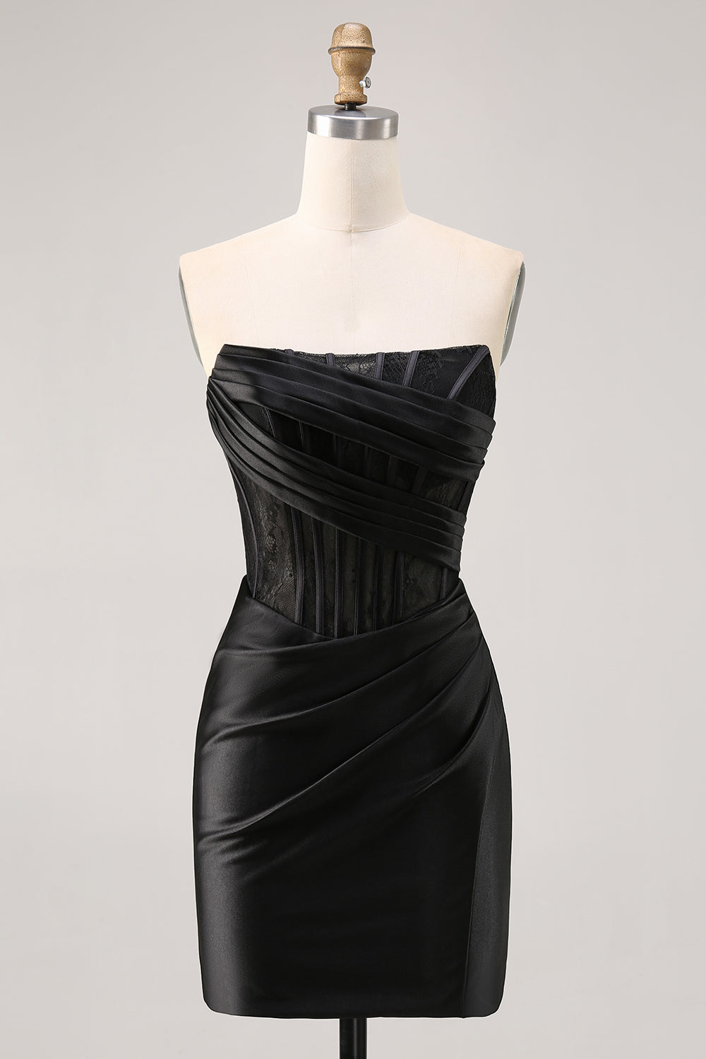 black satin ruched bodycon dress Black Ruched Bodycon Backless Mini Dress