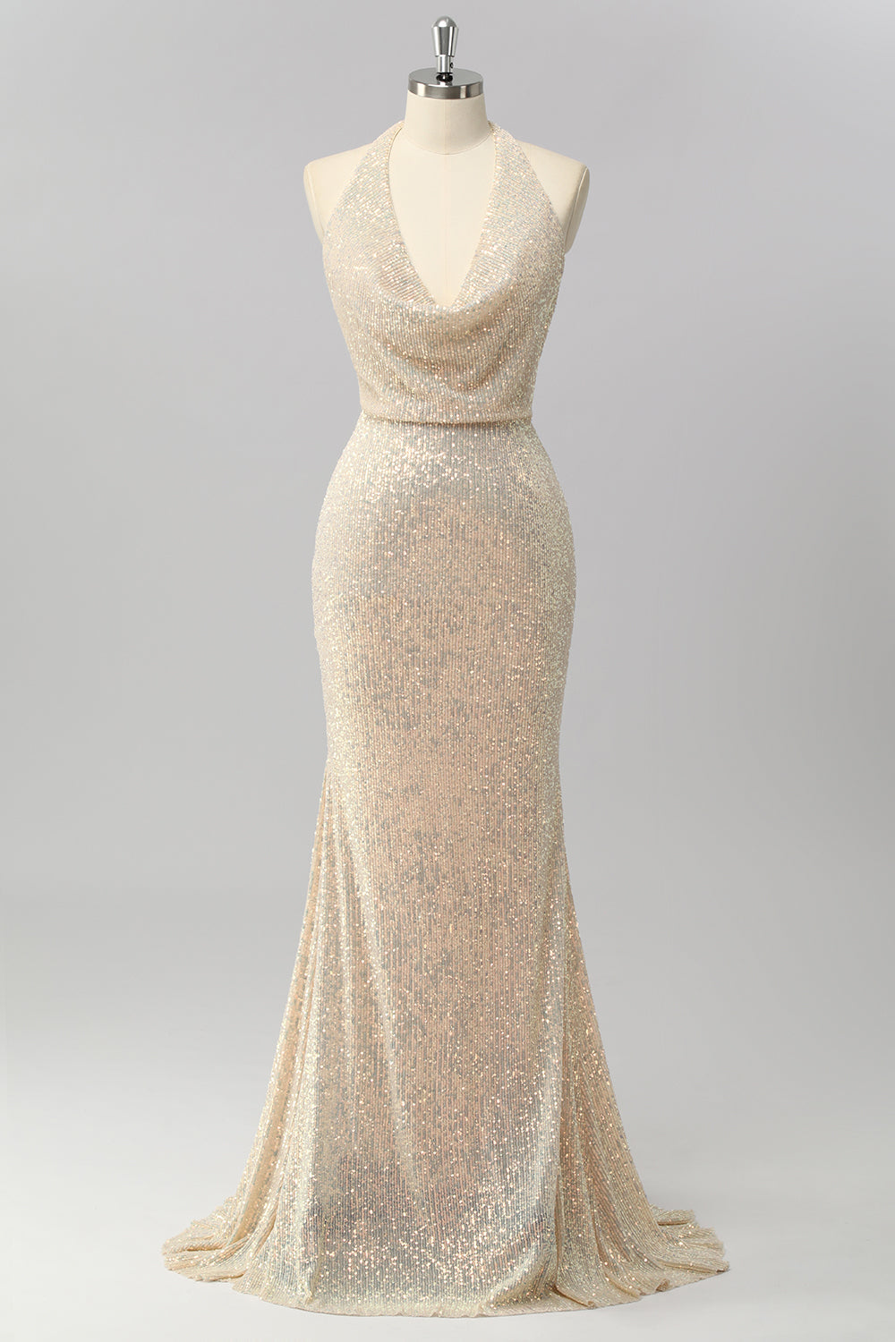 apricot sequin dress Sequin Swing Mini Dress