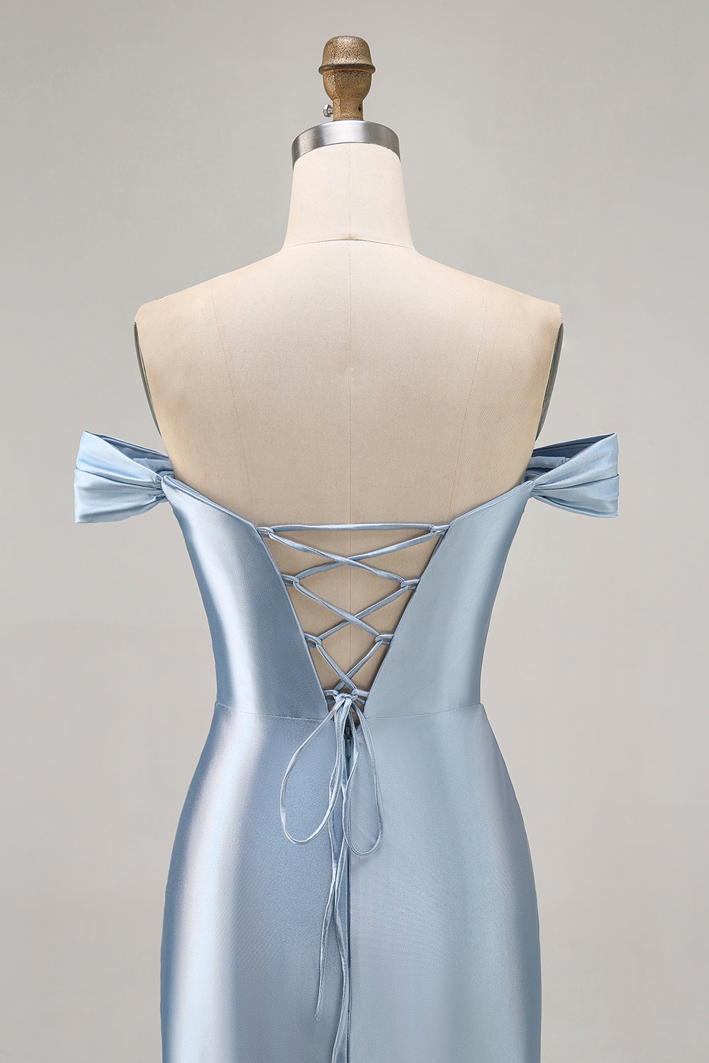 WEDTREND Women Off The Shoulder Grey Blue Satin Homecoming Dress Ruched Bodycon Short Cocktail Dress WEDTREND Women Off The Shoulder Grey Blue Satin Homecoming Dress Ruched Bodycon Short Cocktail Dress
