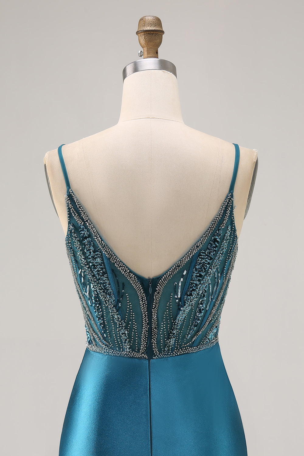 peacock bodycon dress La Divine CM383