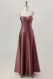 Satin Bridesmaid Dresses