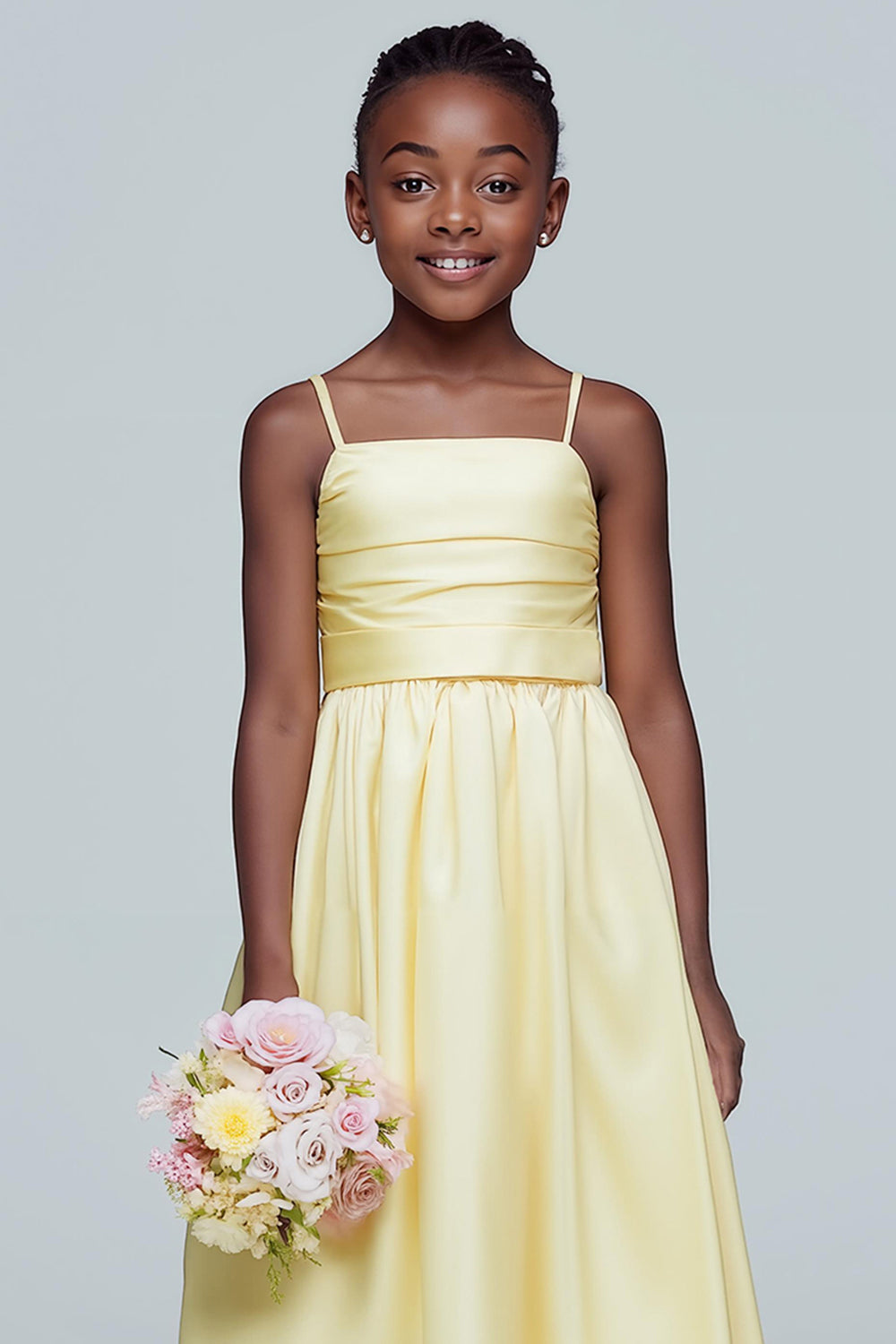 cheap childrens bridesmaid dresses Kennedy Blue Keaton Junior Bridesmaid Dress Blush