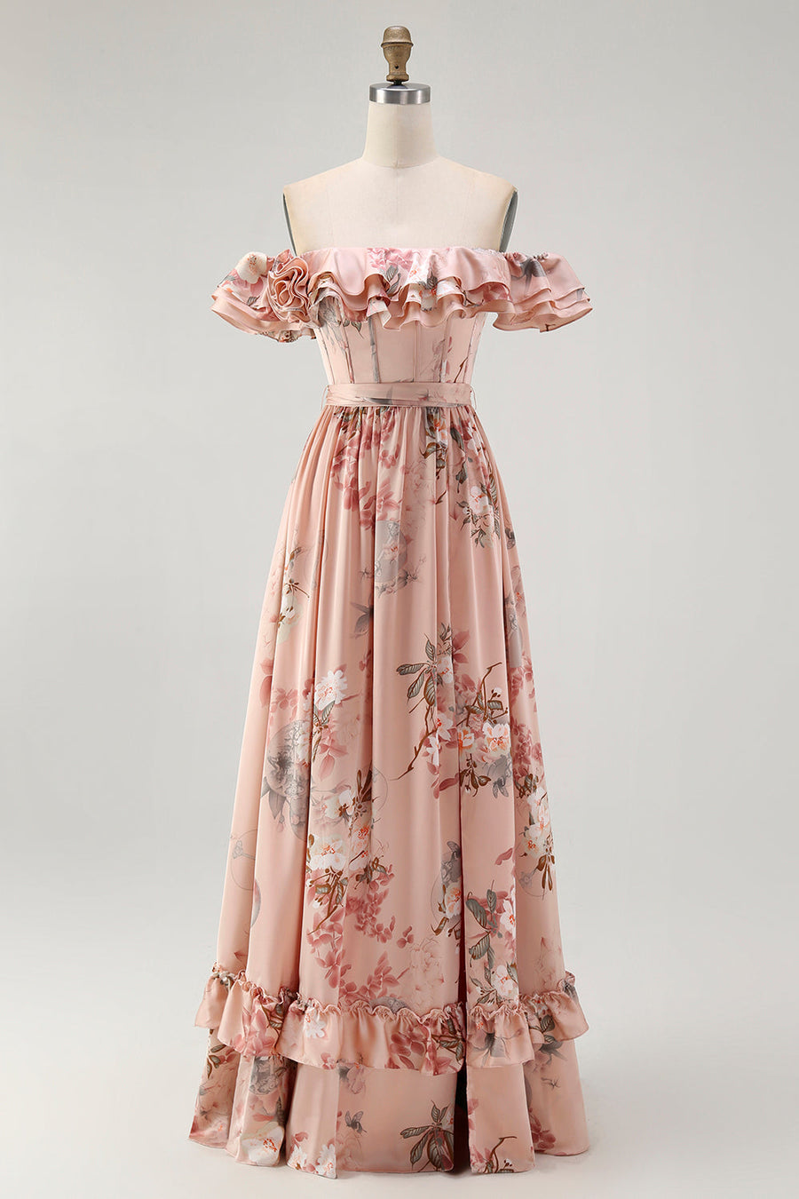 Pink Floral Dresses - Bridesmaid And Wedding Guest Dresses | WEDTREND Pink Floral Dresses - Bridesmaid And Wedding Guest Dresses | WEDTREND
