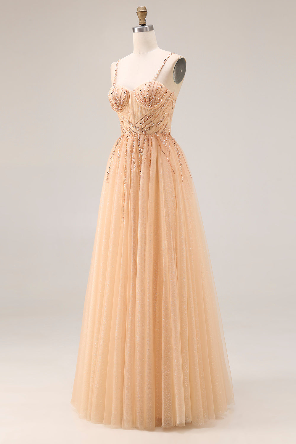 peach and white prom dresses Peach Pink Mermaid Prom Dress White Feather Long Train