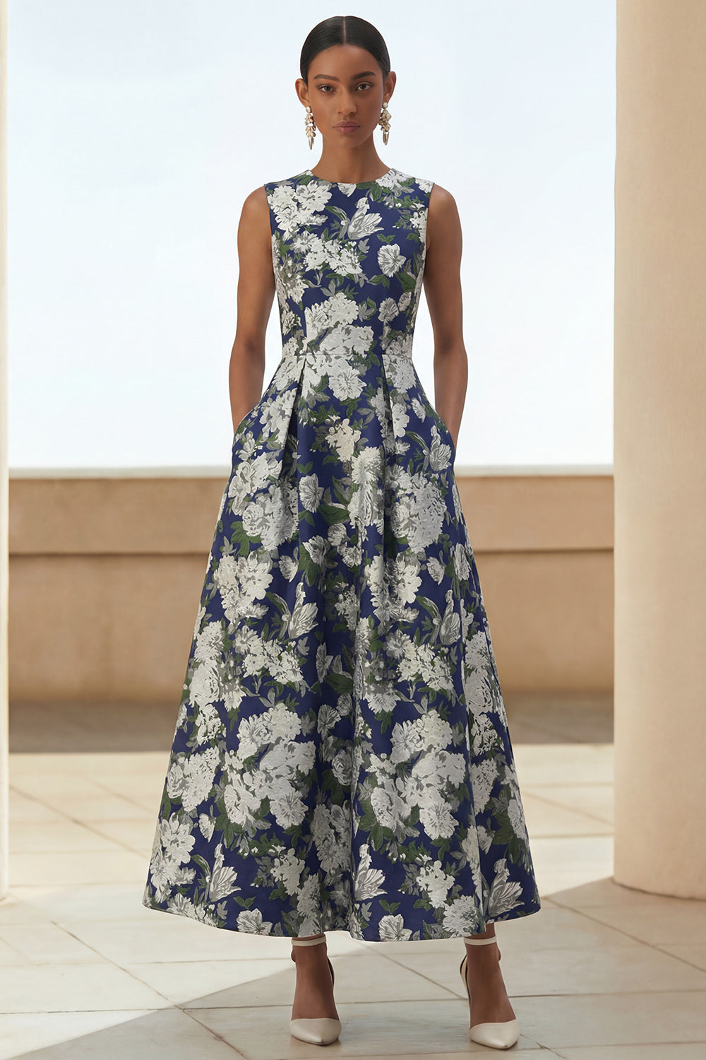 wedding guest dresses with pockets Plus Size Floral Velvet Dress Stretch and Hang or lay flat to dry Wedding Guest Dresses with Pockets