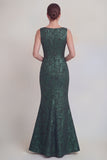 Blush Jacquard Mermaid Mother of the Bride Dress