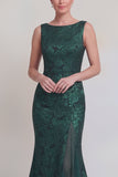 Blush Jacquard Mermaid Mother of the Bride Dress